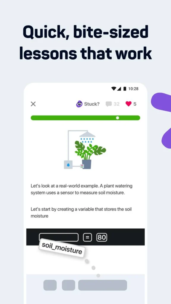 اپلیکیشن SoloLearn برای یادگیری برنامهنویسی – نمای 1