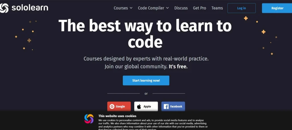 SoloLearn برای یادگیری برنامهنویسی