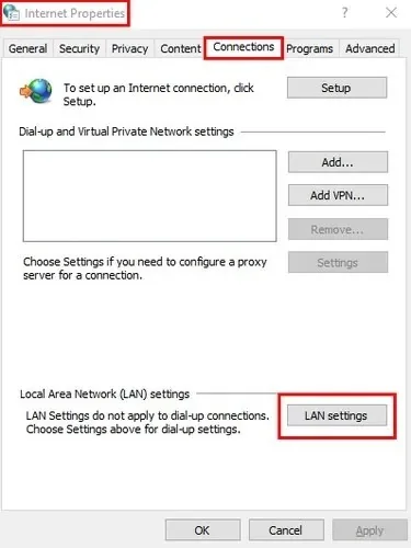 رفع ERR_CONNECTION_RESET کروم