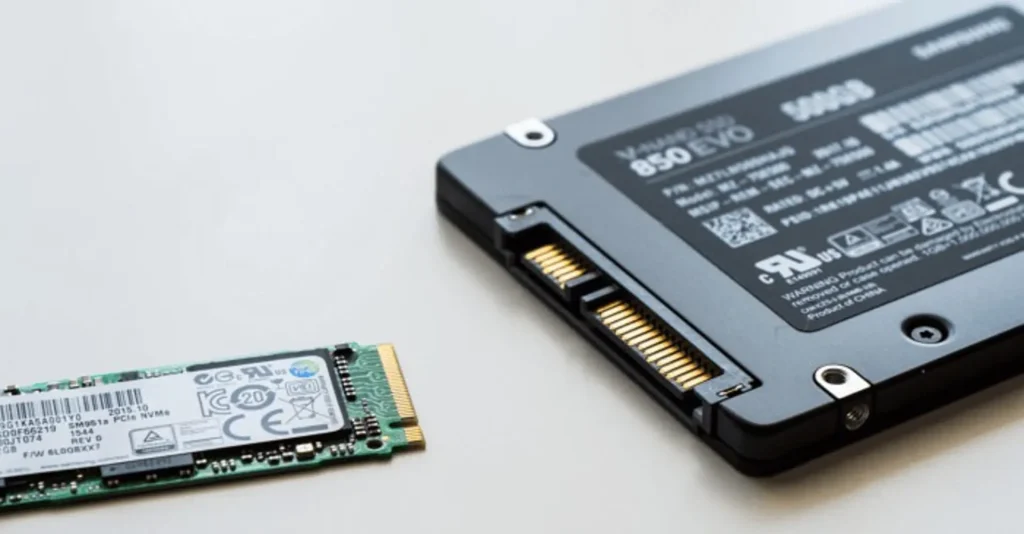 انواع SSD قابل استفاده در لپتاپ