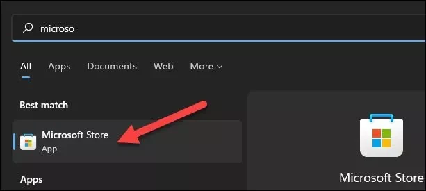 جستوجوی Amazon Appstore در Microsoft Store