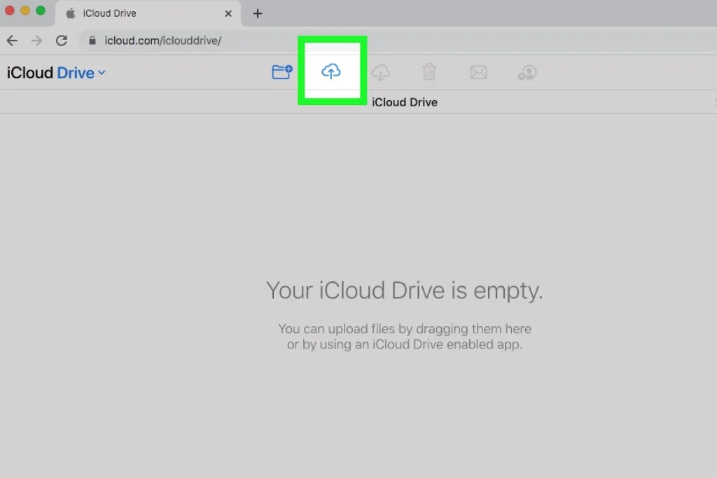 انتقال فایل به آیپد با iCloud Drive – مرحله 4