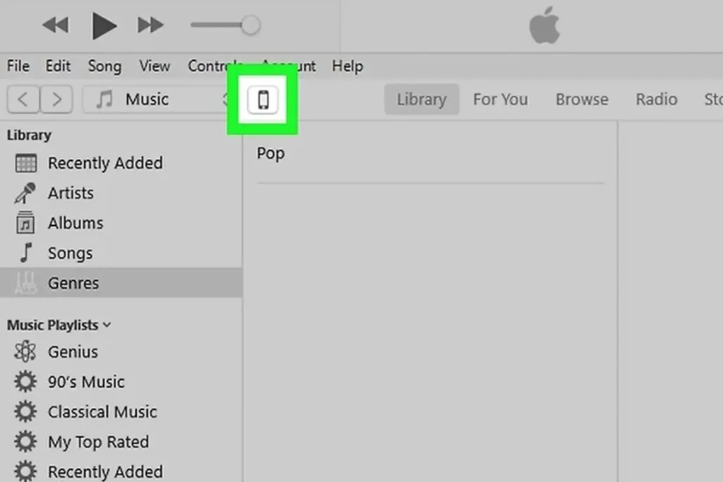 انتقال فایل به آیپد با iTunes – مرحله 2
