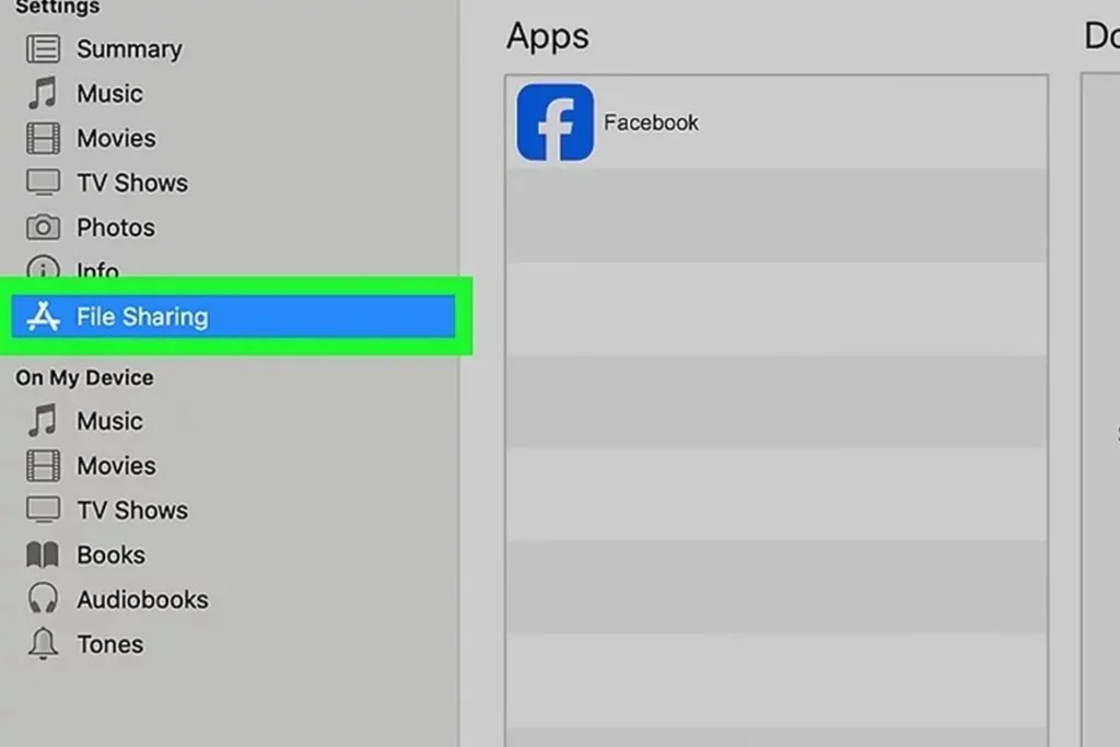 انتقال فایل به آیپد با iTunes – مرحله 3