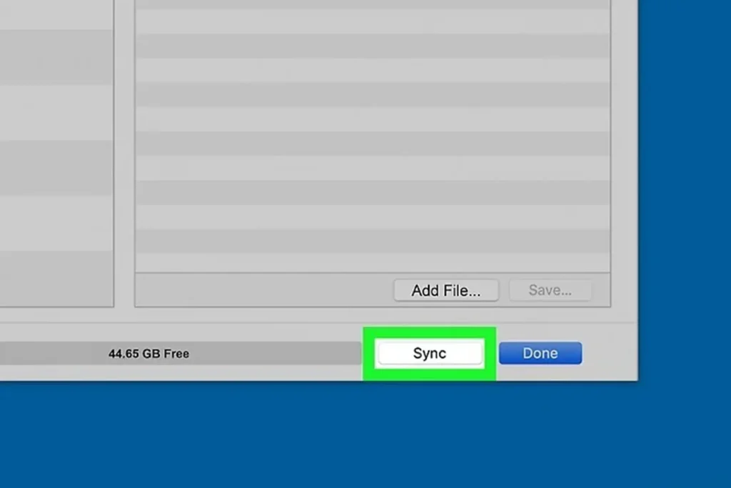انتقال فایل به آیپد با iTunes – مرحله 7