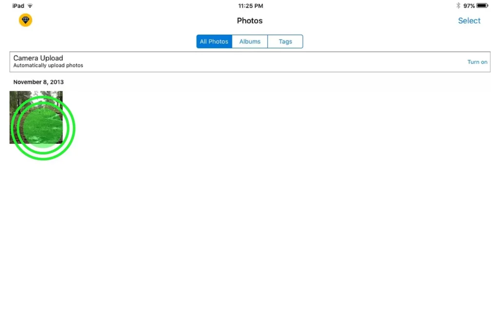 انتقال فایل به آیپد با OneDrive – مرحله 8