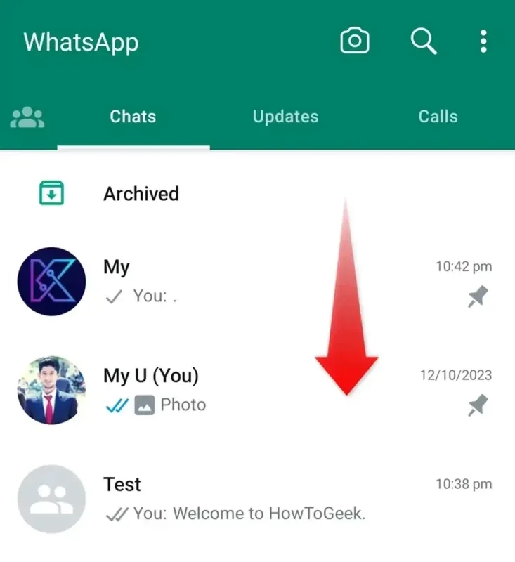 آموزش قفل چت واتساپ