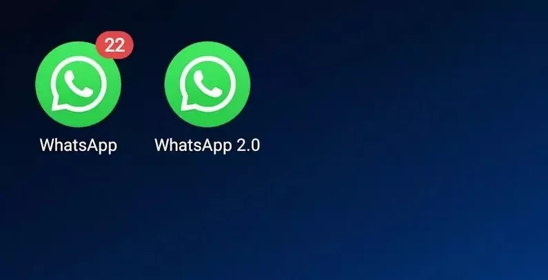 واتساپ دوم روی گوشی